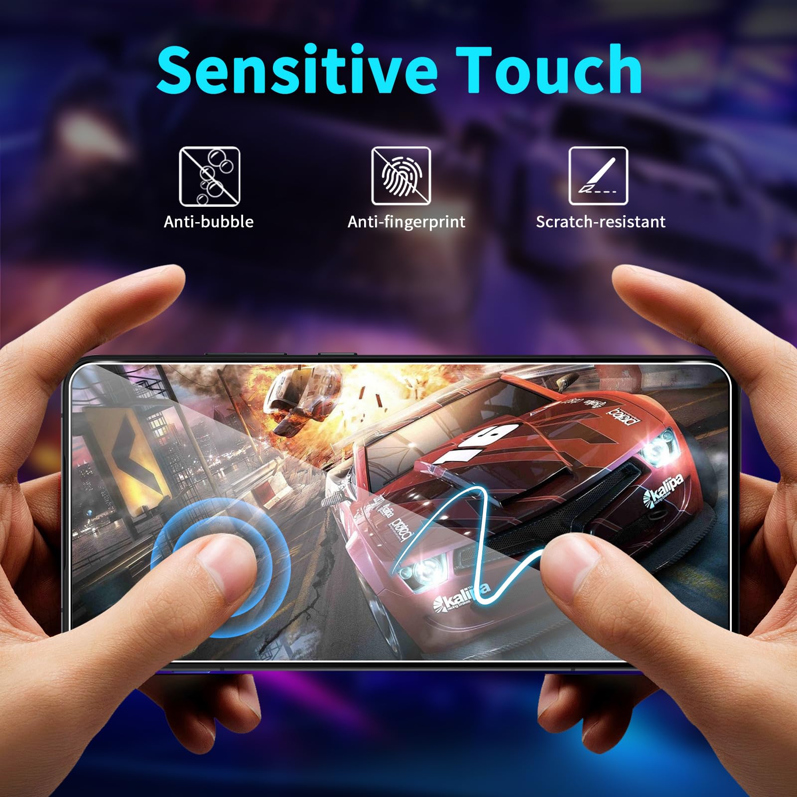 Lutree per Motorola Moto Edge 70 Vetro Temperato, 2+2 Pezzi Pellicola Protettiva+ Pellicola Fotocamera, Durezza 9H Anti-Graffio HD Senza Bolle Protezione Schermo