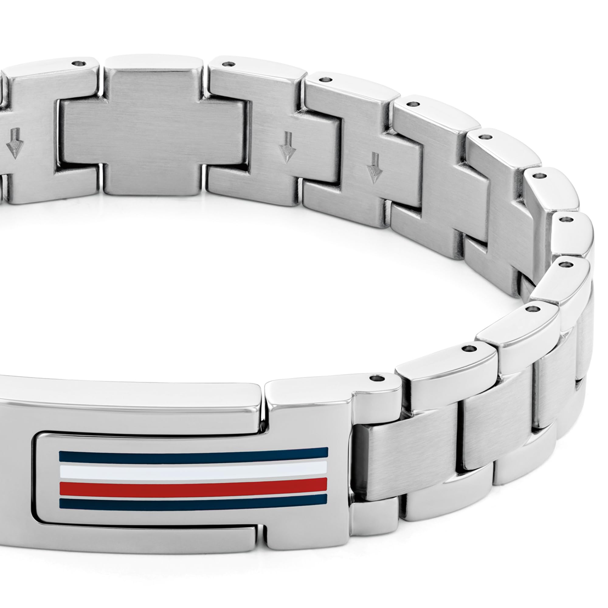 Tommy Hilfiger Biżuteria męska bransoletka ogniwowa ze stali nierdzewnej - 2790596, Jeden rozmiar, Stal nierdzewna, Bez kamieni szlachetnych