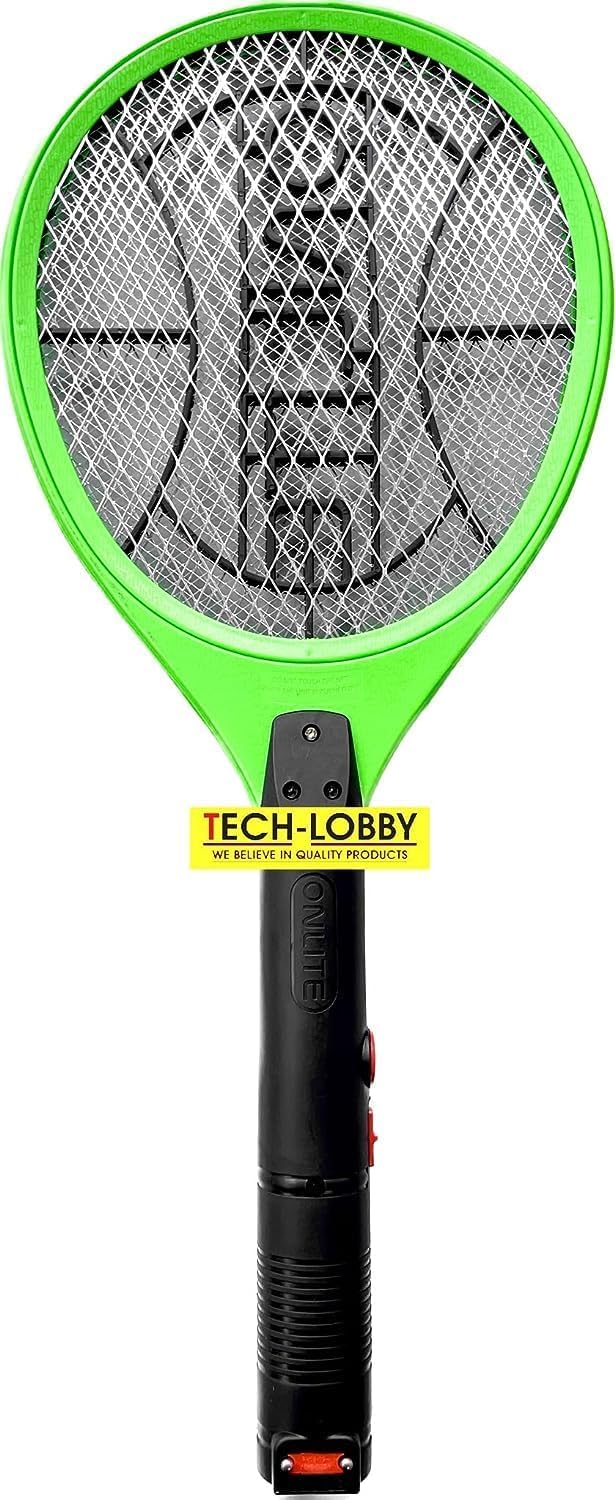 Tech-Unique Mosquito Bat Racket CE Certified Insect Bugs Trap Fly ...
