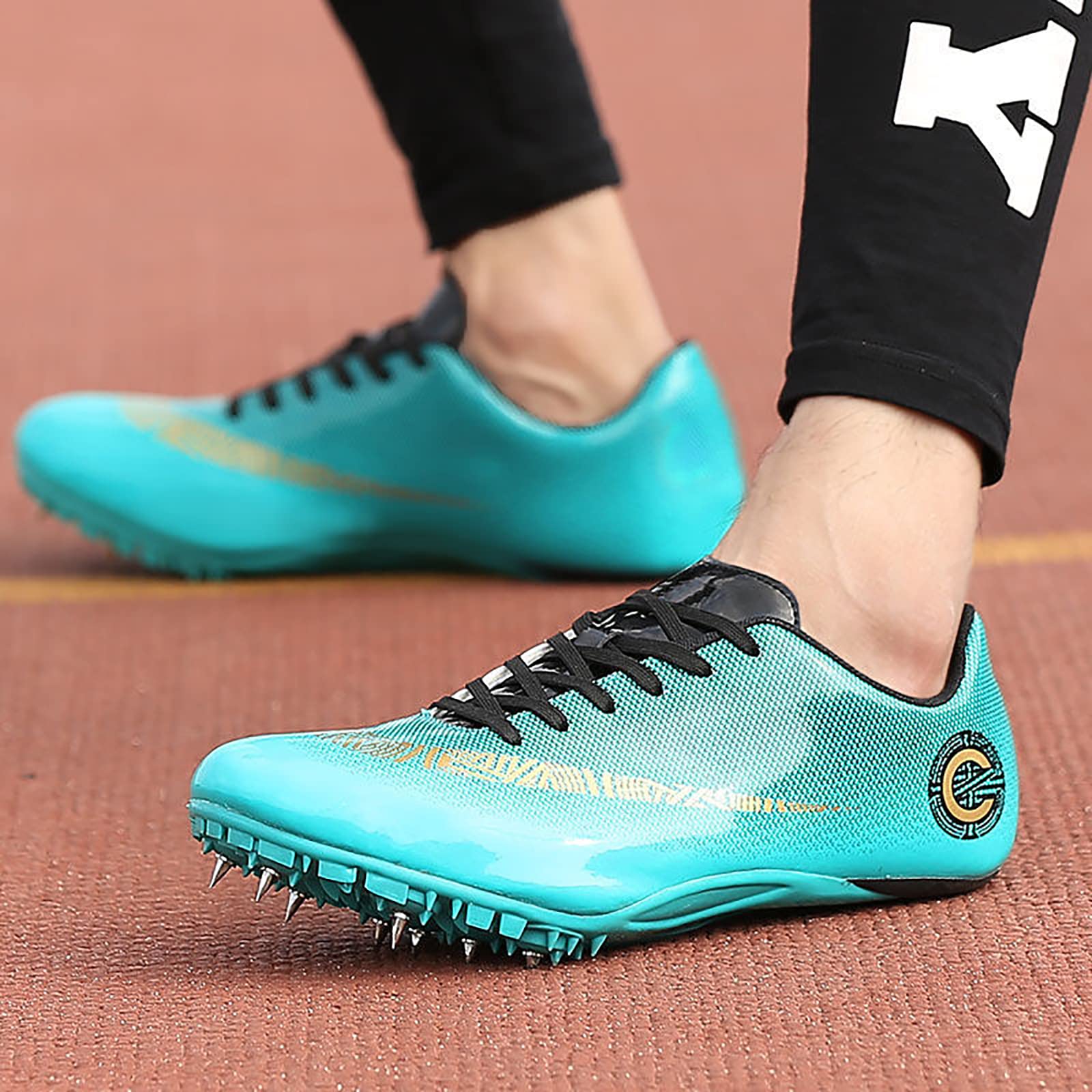 Punte di ricambio per atletica, 50 pezzi, 7 mm x 5 mm, punte di ricambio per scarpe da traccia
