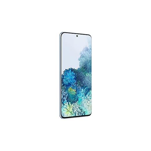 Samsung Galaxy S20 Smartphone, Display 6.2" Dynamic AMOLED 2X, 3 Fotocamere Posteriori, 128 GB Espandibili, RAM 8 GB, Batteria 4000 mAh, Hybrid SIM/eSIM, Blu
