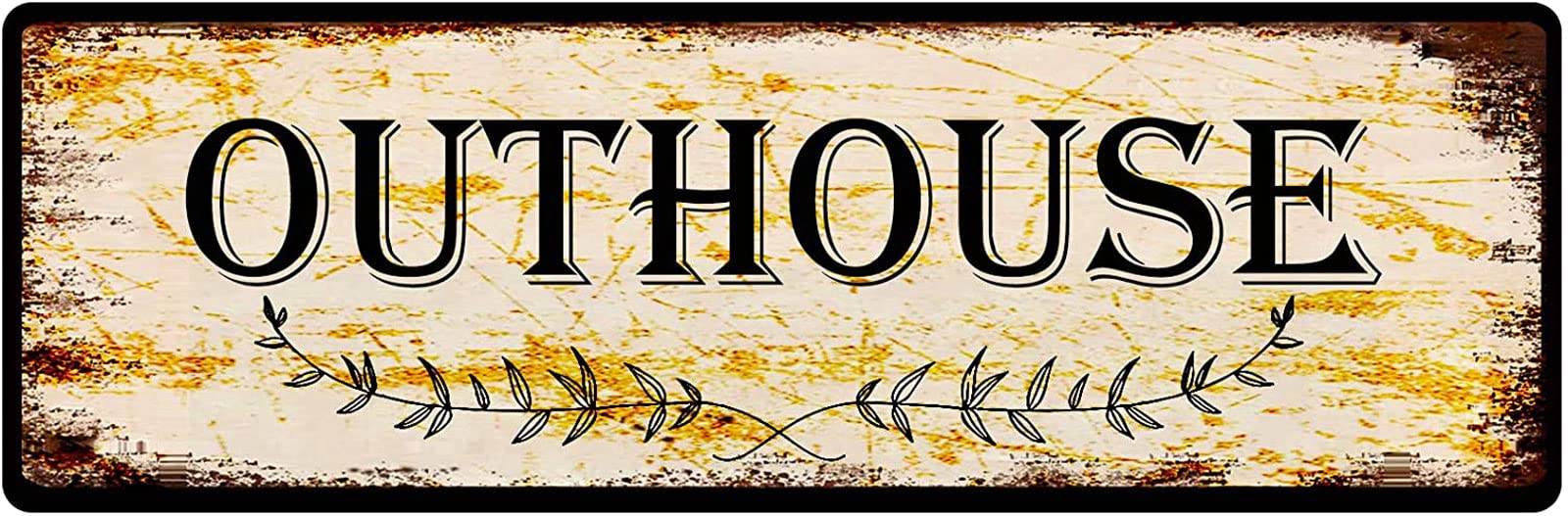 Vintage Metal Sign - Retro Tin Art Plaque for Bedroom,Kitchen,Garden,Wall,Pub,Club,Coffee - Hanging Decor - 4x16 Inch
