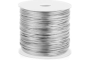 Crídoz Stainless Steel Tie Wire for Jewelry and Crafts
