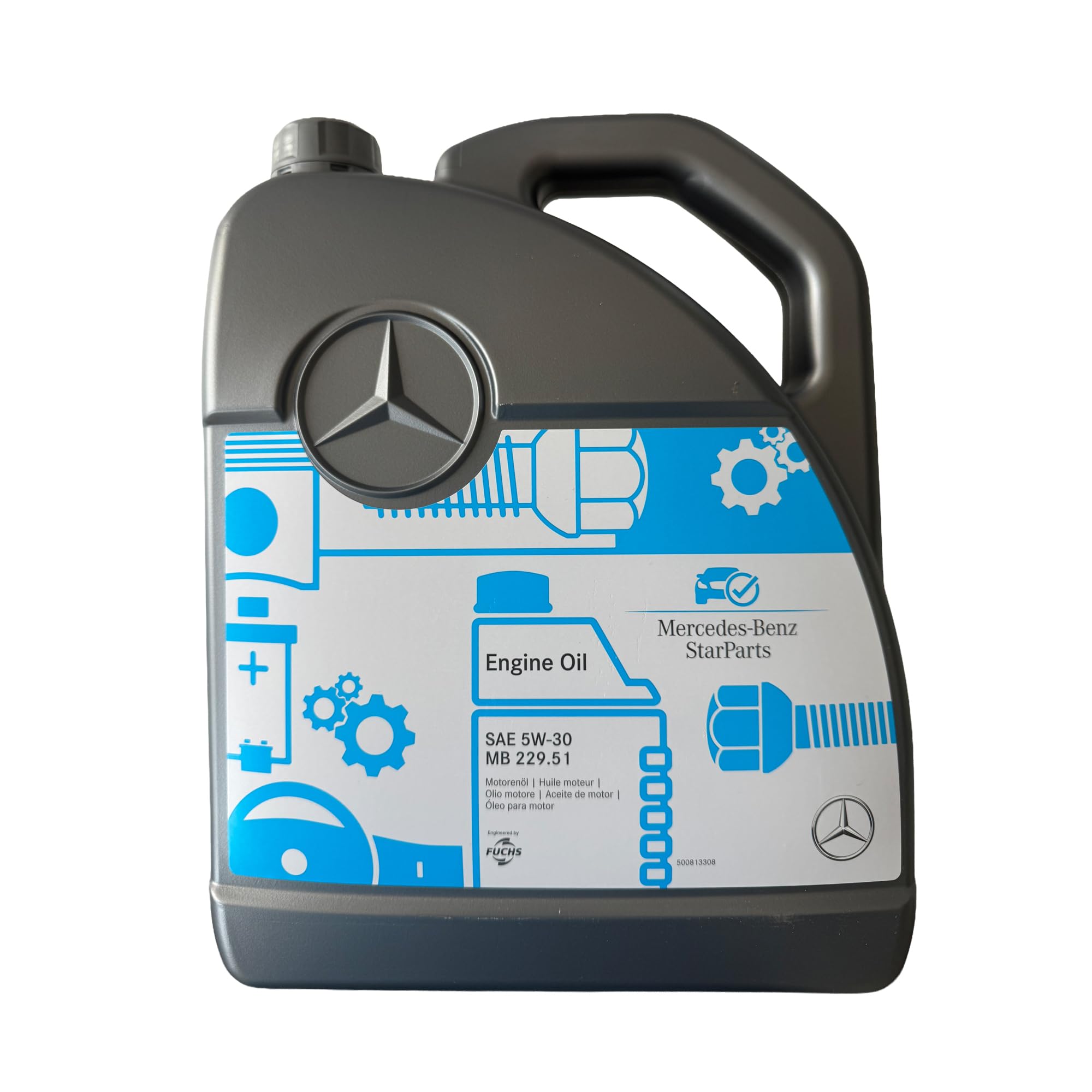 Aceite de Motor Original de Mercedes Benz 5W-30 MB 229,51 5 L