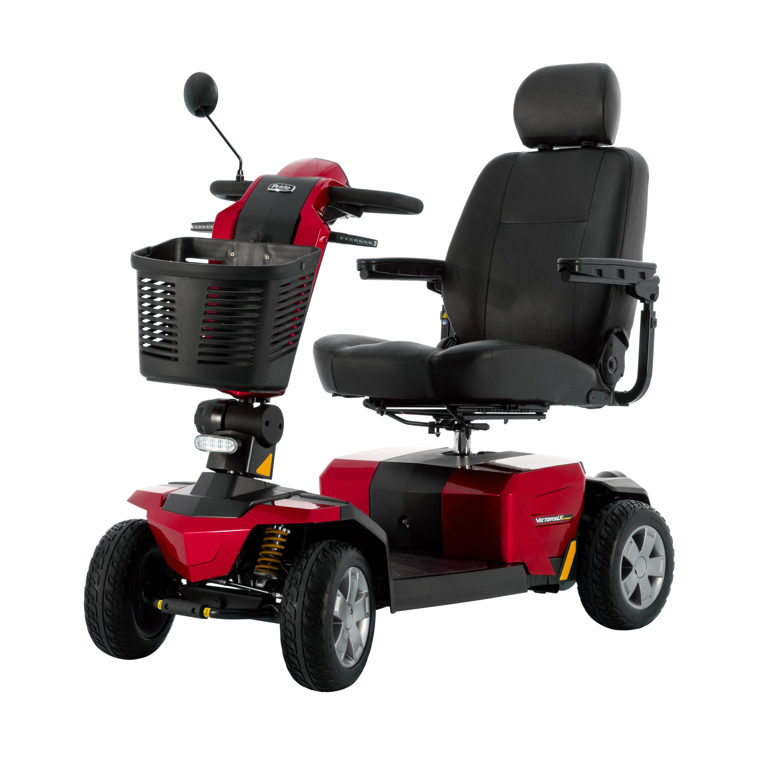 Victory® 10 3-Wheel Mobility Scooter (Candy Apple Red, U1 Standard Batteries)