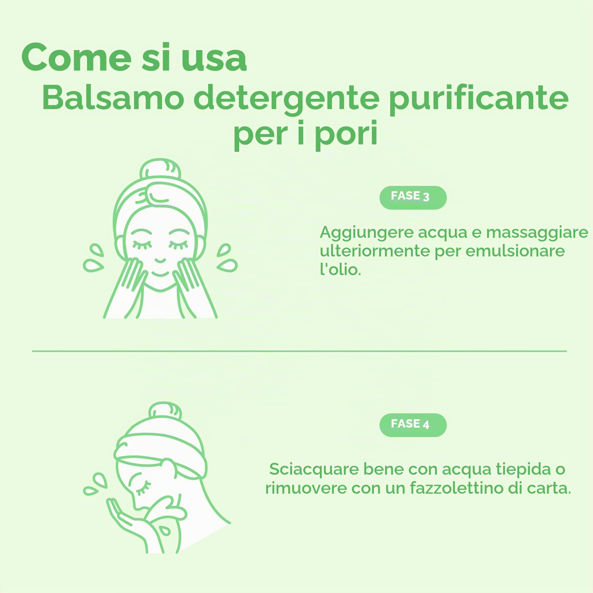 BANILA CO Clean it Zero Pore Balsamo detergente chiarificante | Struccante coreano, detergente viso per pelli grasse e acneiche | Vegano | Realizzato con AHA-PHA ed estratto di melaleuca