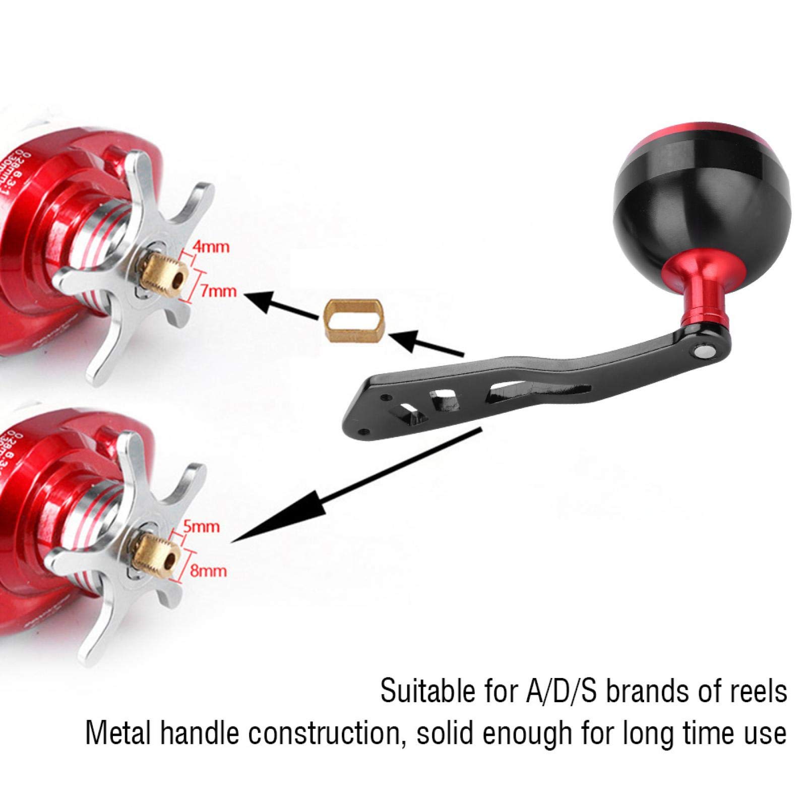 Amazon | スピニングリールハンドルノブ フィッシングリールパワー