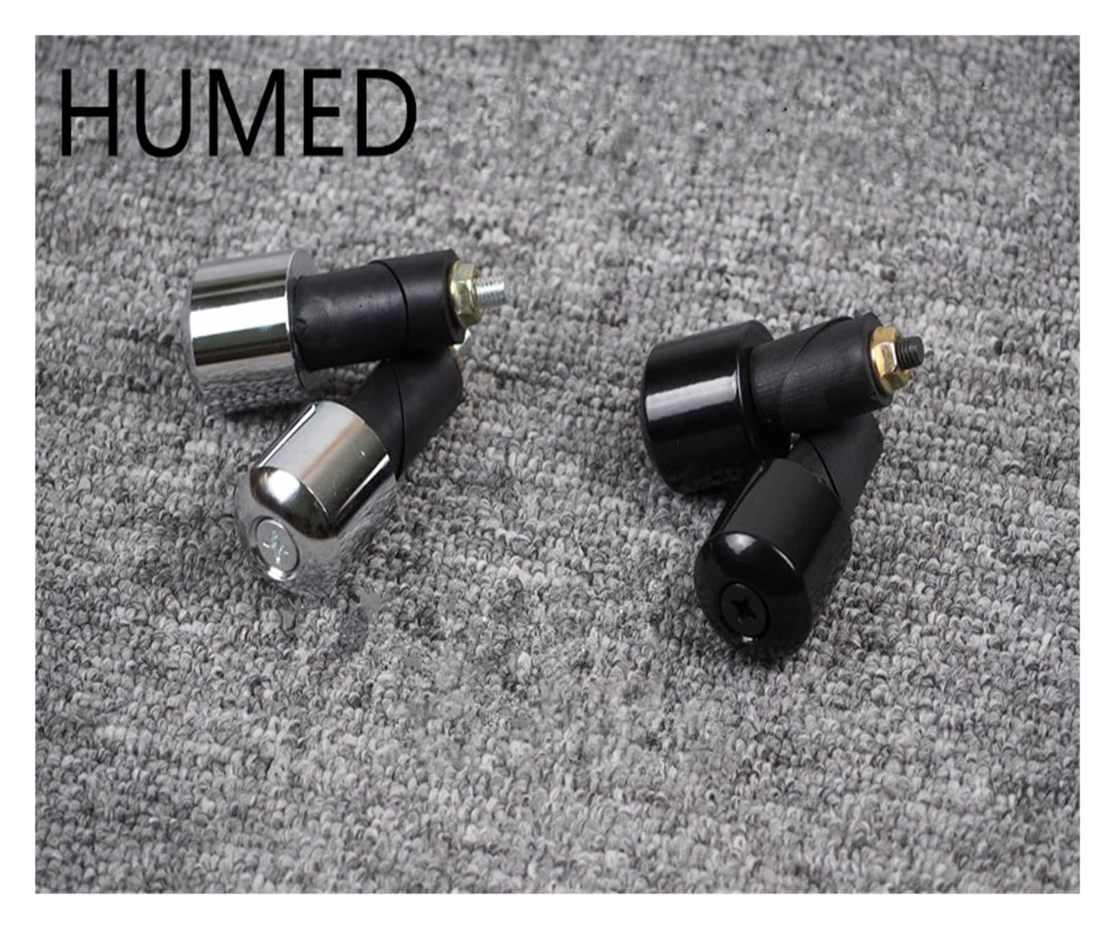 1 Paar Vintage Universal Motorrad Lenker Ende 7/8 "22mm Lenker Enden Abdeckung Für Motocross Grip Cap Plugs Slide Lenkerenden Steckers
