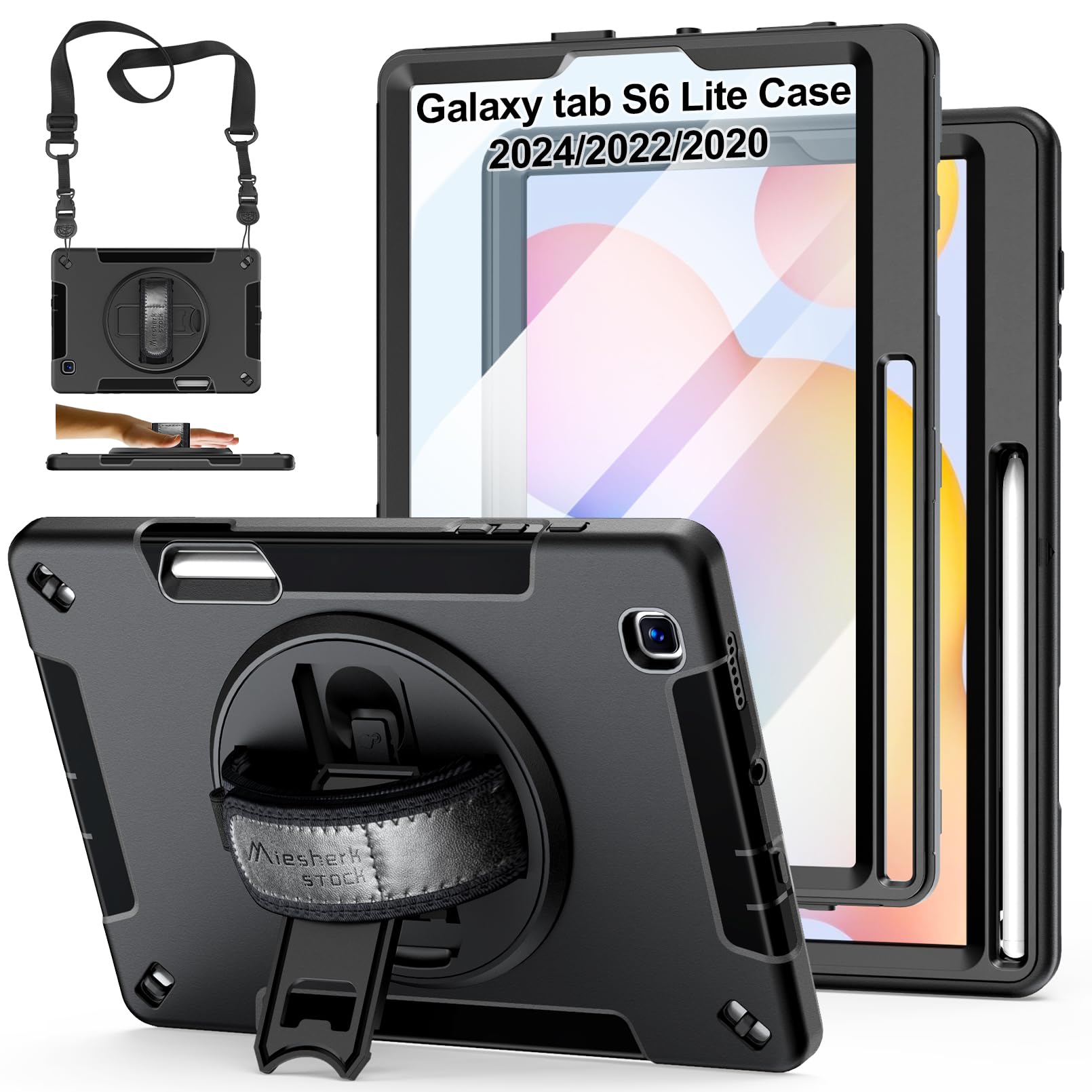 Samsung Galaxy Tab S6 Lite（ケース３つ付） Amazon.com: Case for Galaxy Tab S6 Lite 10.4 Inch 2024/2022/2020
