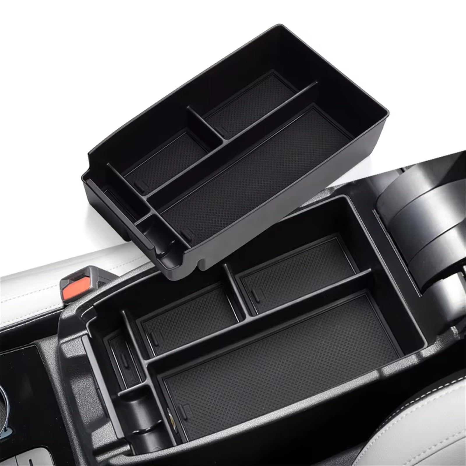 Kompatibel Mit Ford Für Escape 2020 2021 2022-2024 Mittelkonsole Armlehne Aufbewahrungsbox Auto Tablett Organisatoren Zubehör Aufräumen Auto Armlehne Tray