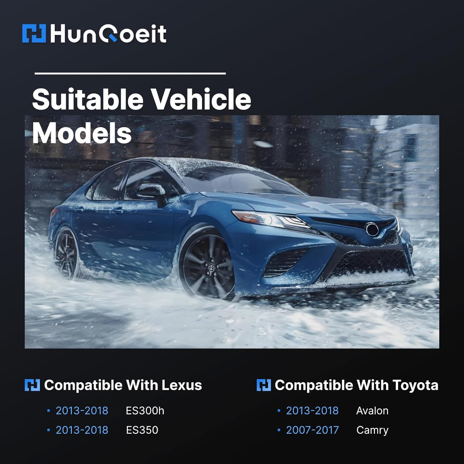 K750123 2Pcs Front Stabilizer Sway Bar End Links Compatible with Toyota 2013-2018 Avalon, 2007 2008 2009 2010 2011 2012 2013 2014 2015 2016 2017 Camry, Fit for Lexus 2013-2018 ES300h/ ES350