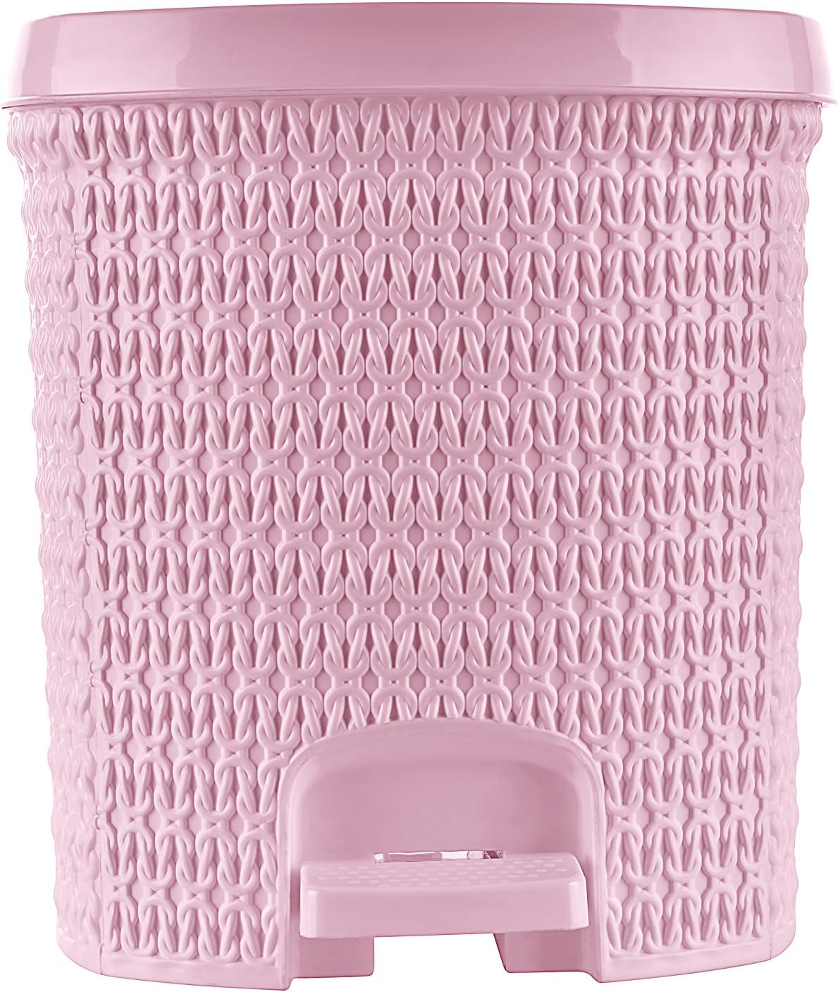 Tuffex Plastic Dustbin, Assorted Color Dustbin, Pedal Waste Trash Bin, Home, Office, Kitchen Garbage Box. Waste Dust Bins For Bedroom With Lid. (7 Litre)