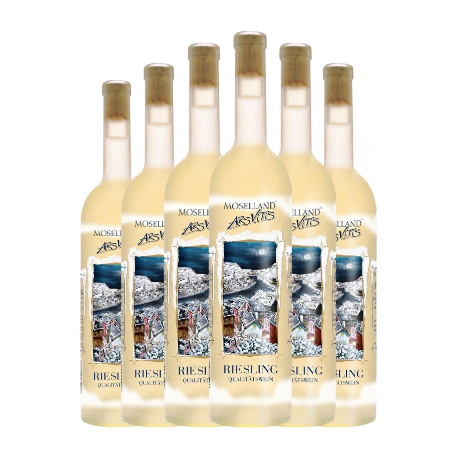 Moselland Arsvitis Riesling Crianza 75 cl Vino blanco (Caja de 6 Botellas de 75 cl)