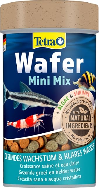 Tetra Wafer Mix Alimento para peces de fondo y crustáceos, 1 L