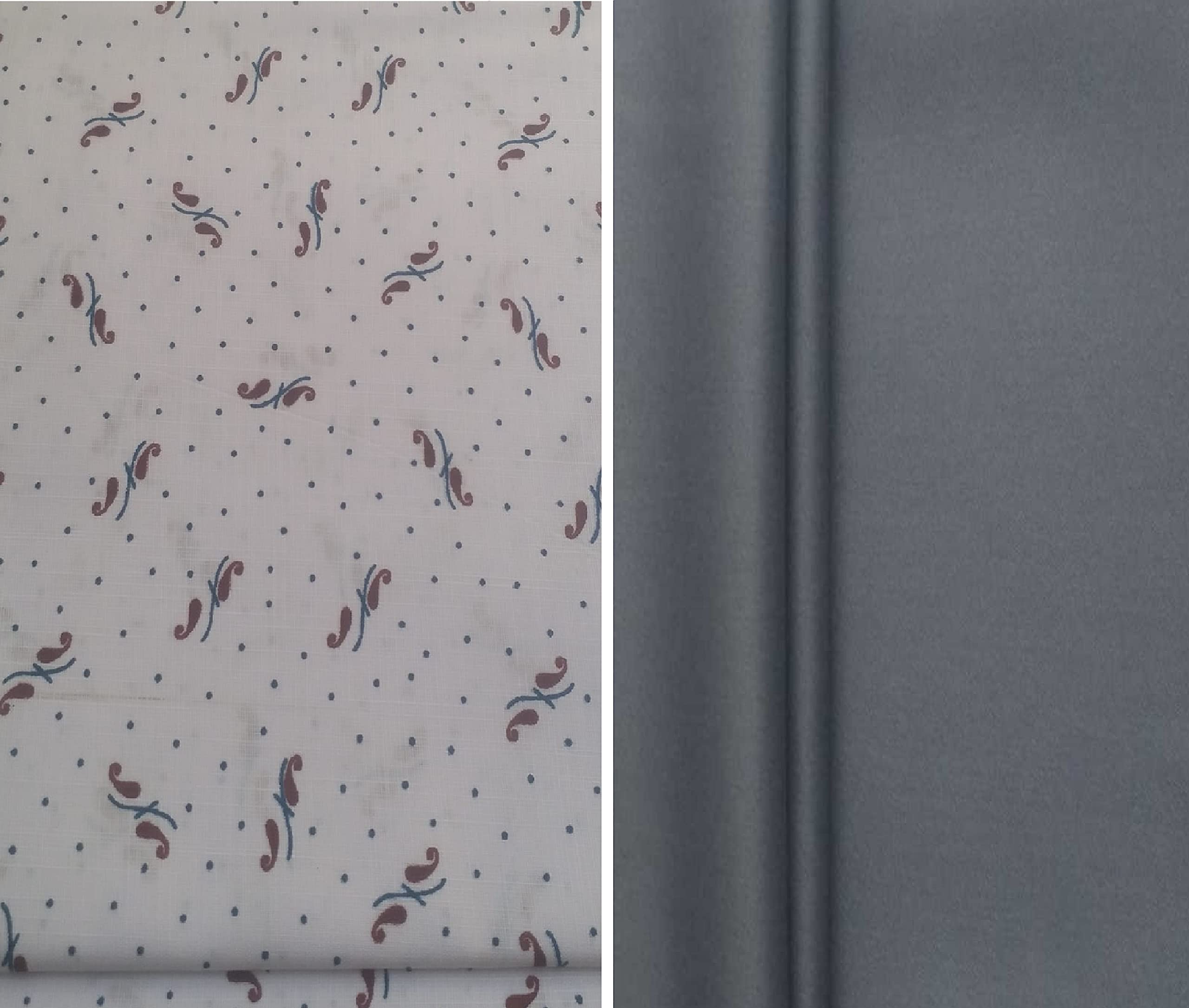 Pri & Su CottLinns Combo of Cotton Floral Shirt 500042 & Trouser 90005-image-37