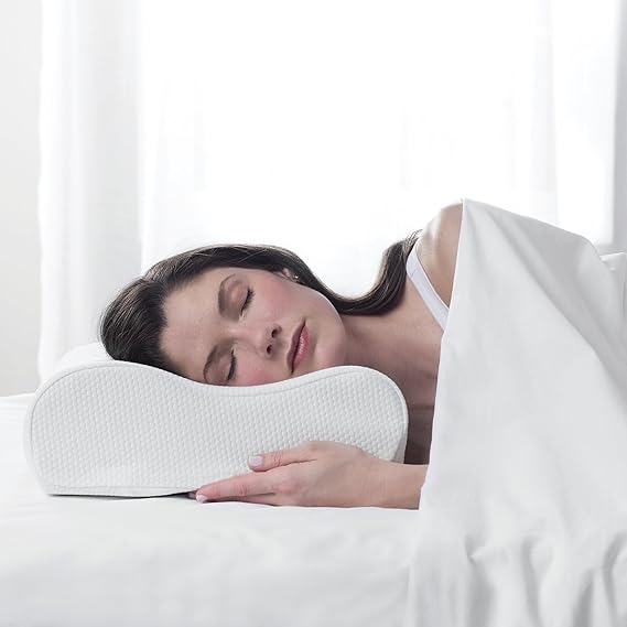 sensorpedic maximum cooling memory foam contour pillow