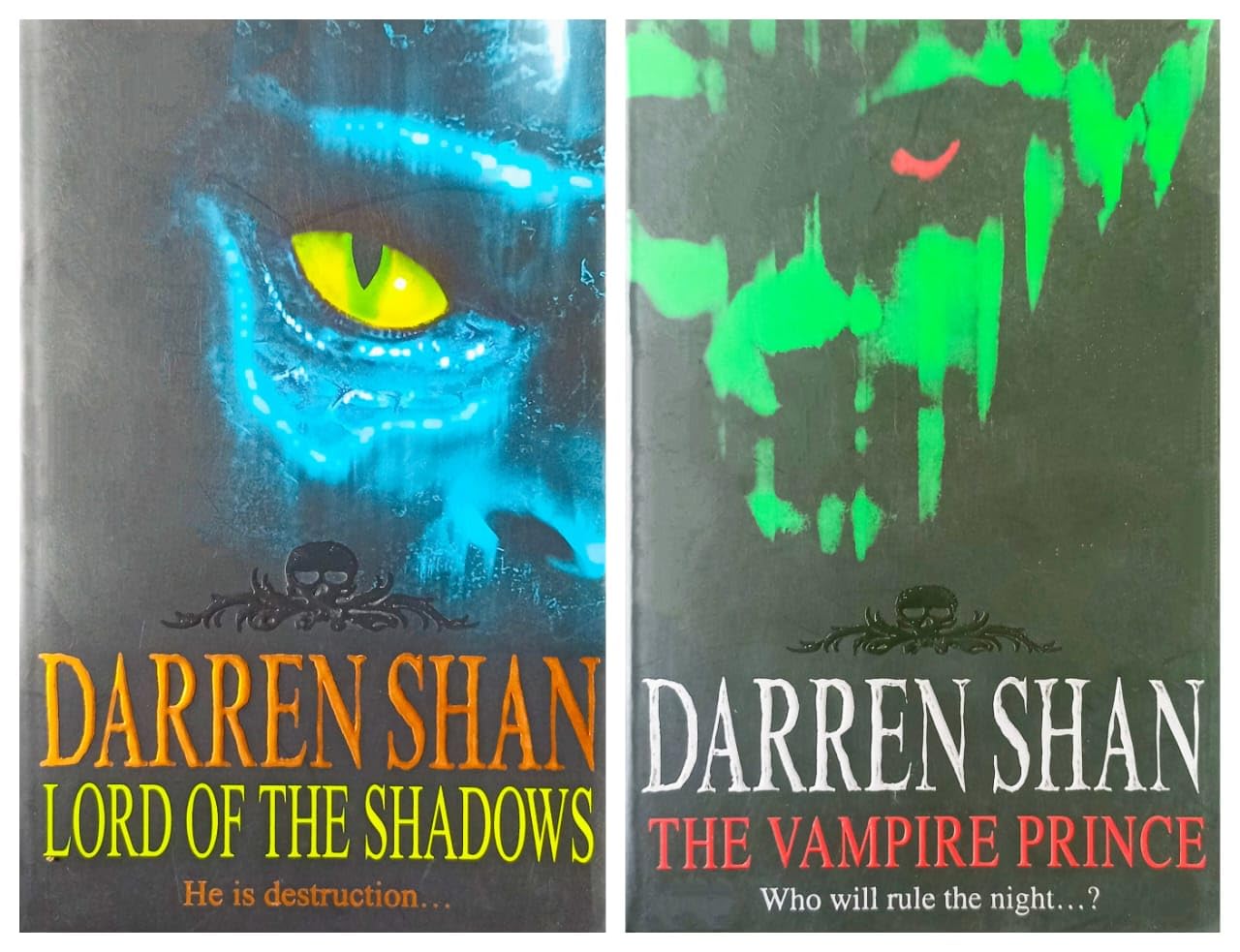 Combo of Darren Shan ( The Vampire Prince & Lord of the Shadows)