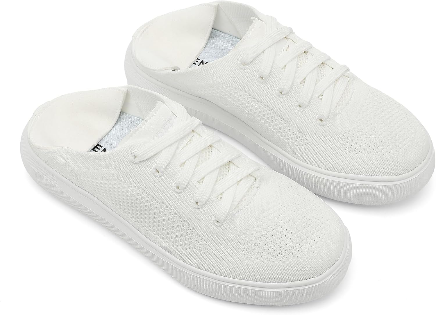 UBFEN Womens Fashion Sneakers Comfortable Slip On Shoes with Breathable Upper Lace-up Cozy Slipper for Work, Travel, Casual Outings - Image 7