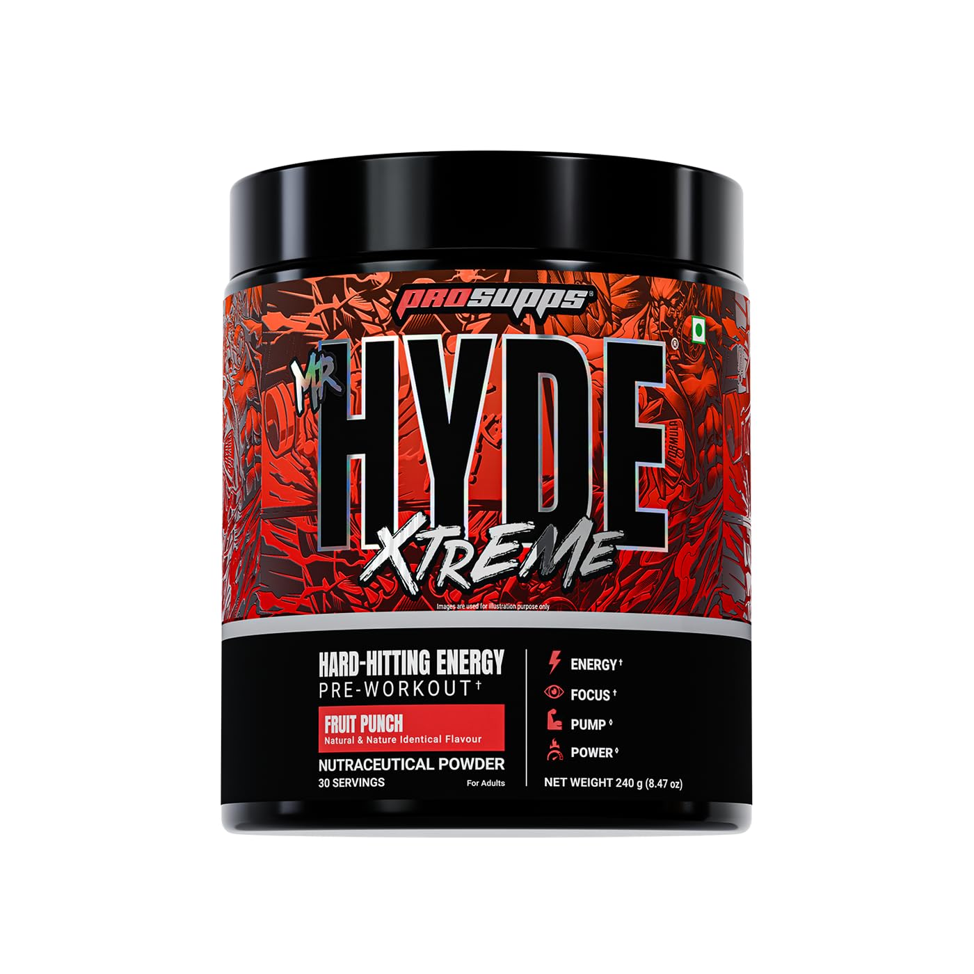 ProSupps Hyde Xtreme Watermelon High Stim Pre Workout, 30 Servings — Amazon image 11