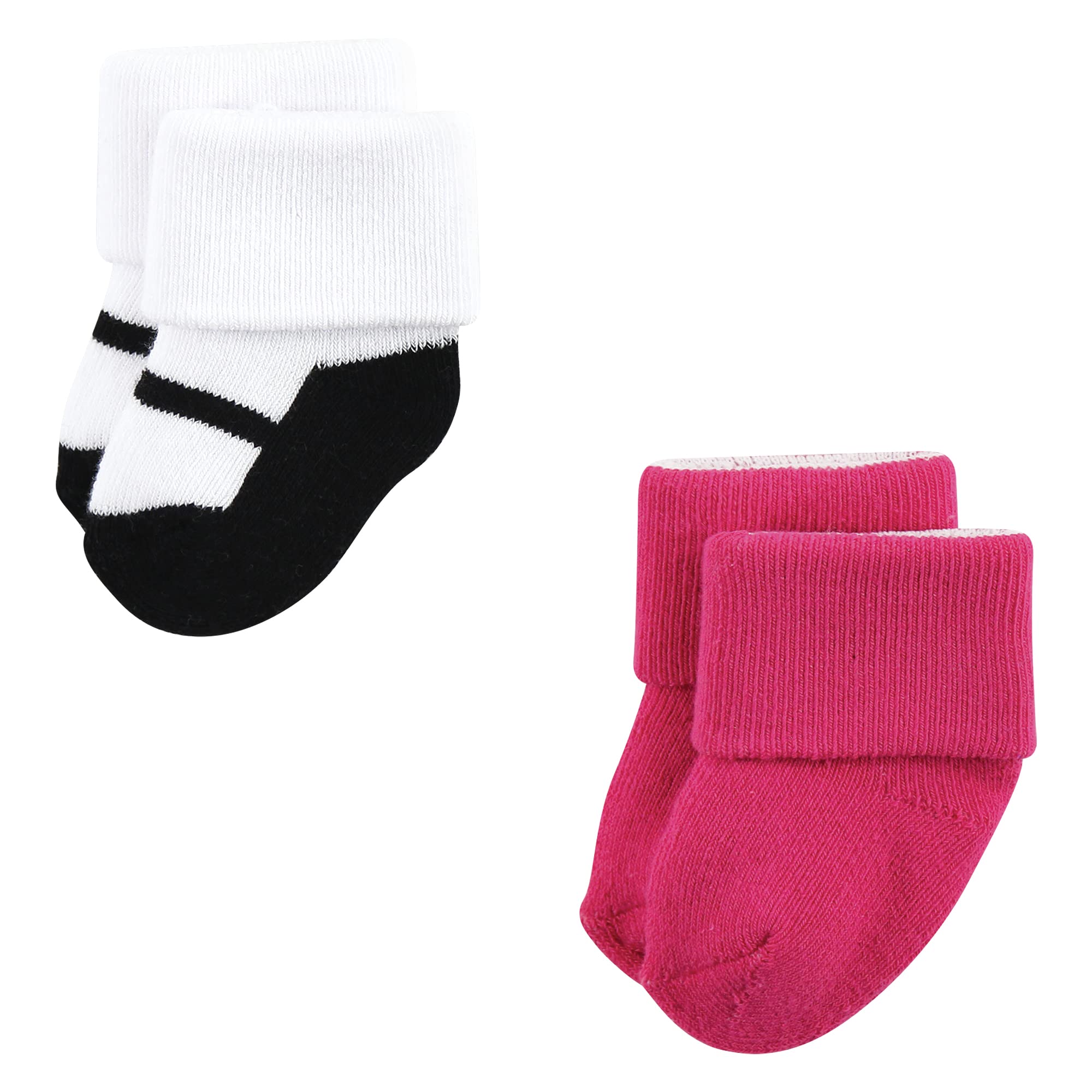 Luvable Friends Damen Navy Mary Janes Unisex Neugeborene und Baby Frotteesocken 6-12 Monate, (12er Pack)