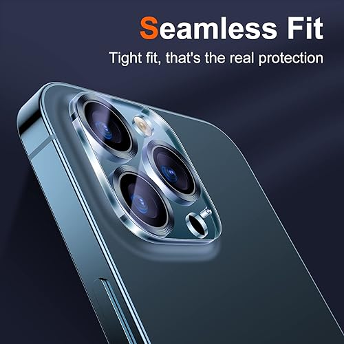 Miniatura 481 de UniqueMe [Paquete de 3 protectores de lente de cámara compatibles con iPhone 14 Pro Max/iPhone 14 Pro, vidrio templado, [compatible con fundas]