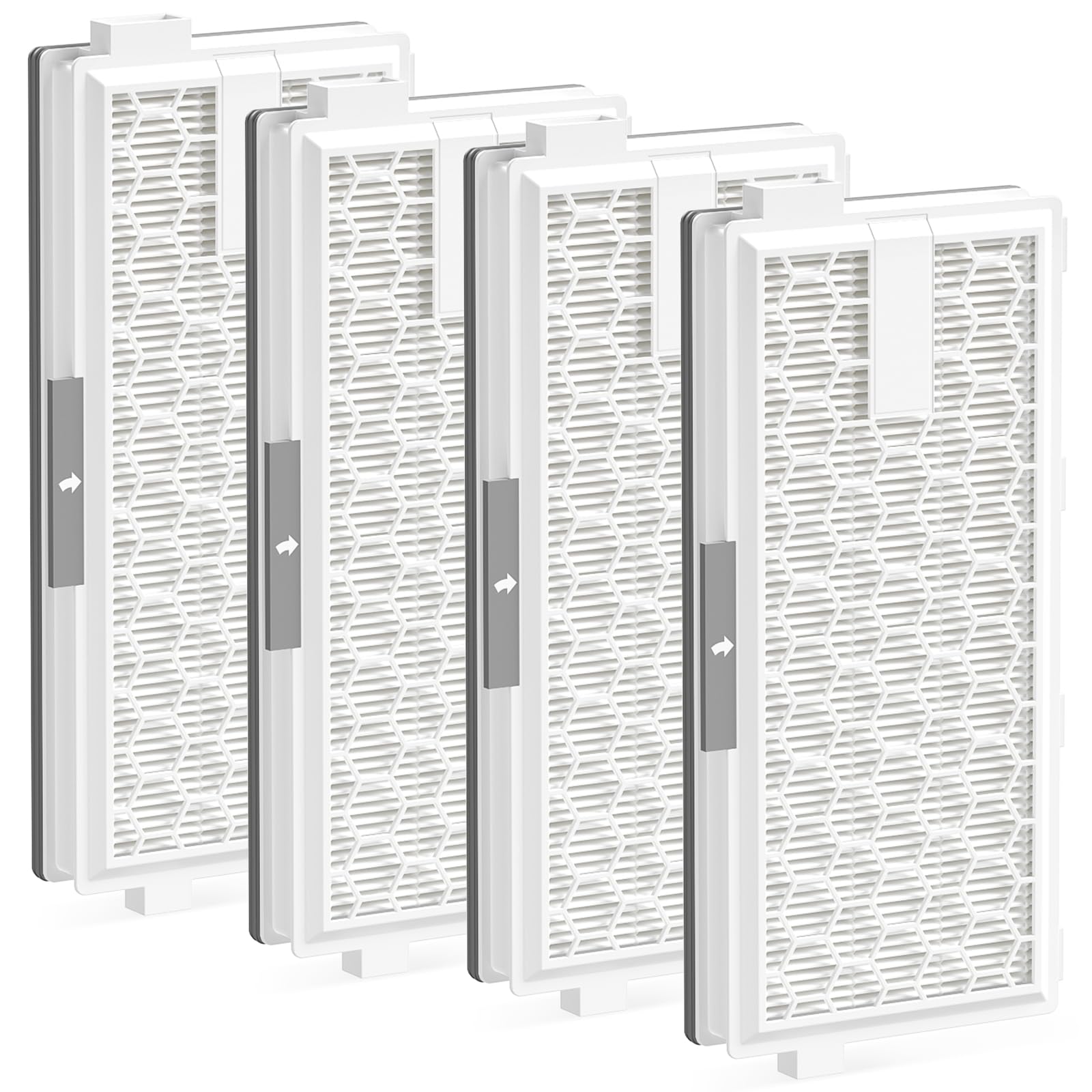 4 Pack SF-HA 50 Replacement Filter Compatible with Miele Vacuum Cleaner