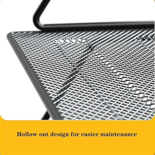 Miniatura 3 de Revistero Archivador Revistero Carpeta Titular Escritorio de Oficina Archivador, Organizador de Escritorio de Metal de Malla Apilable, Organizador