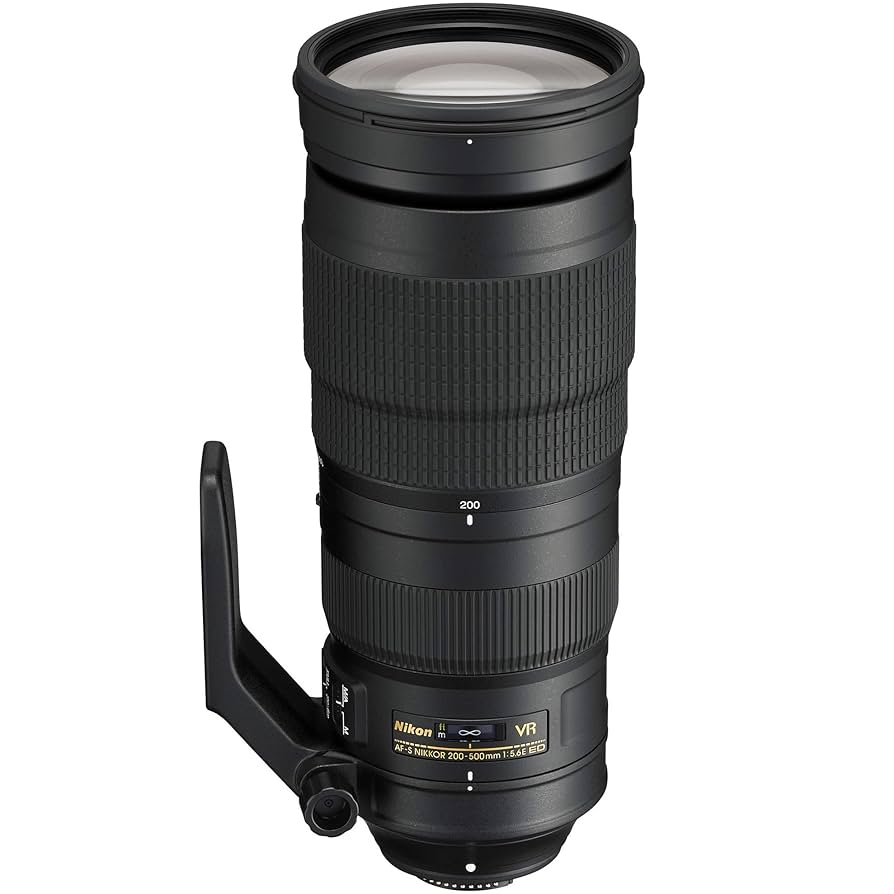 Nikon AF-S NIKKOR 200-500mm f/5.6E① Amazon.com: Nikon - AF-S NIKKOR 200-500mm f/5.6E ED VR Super