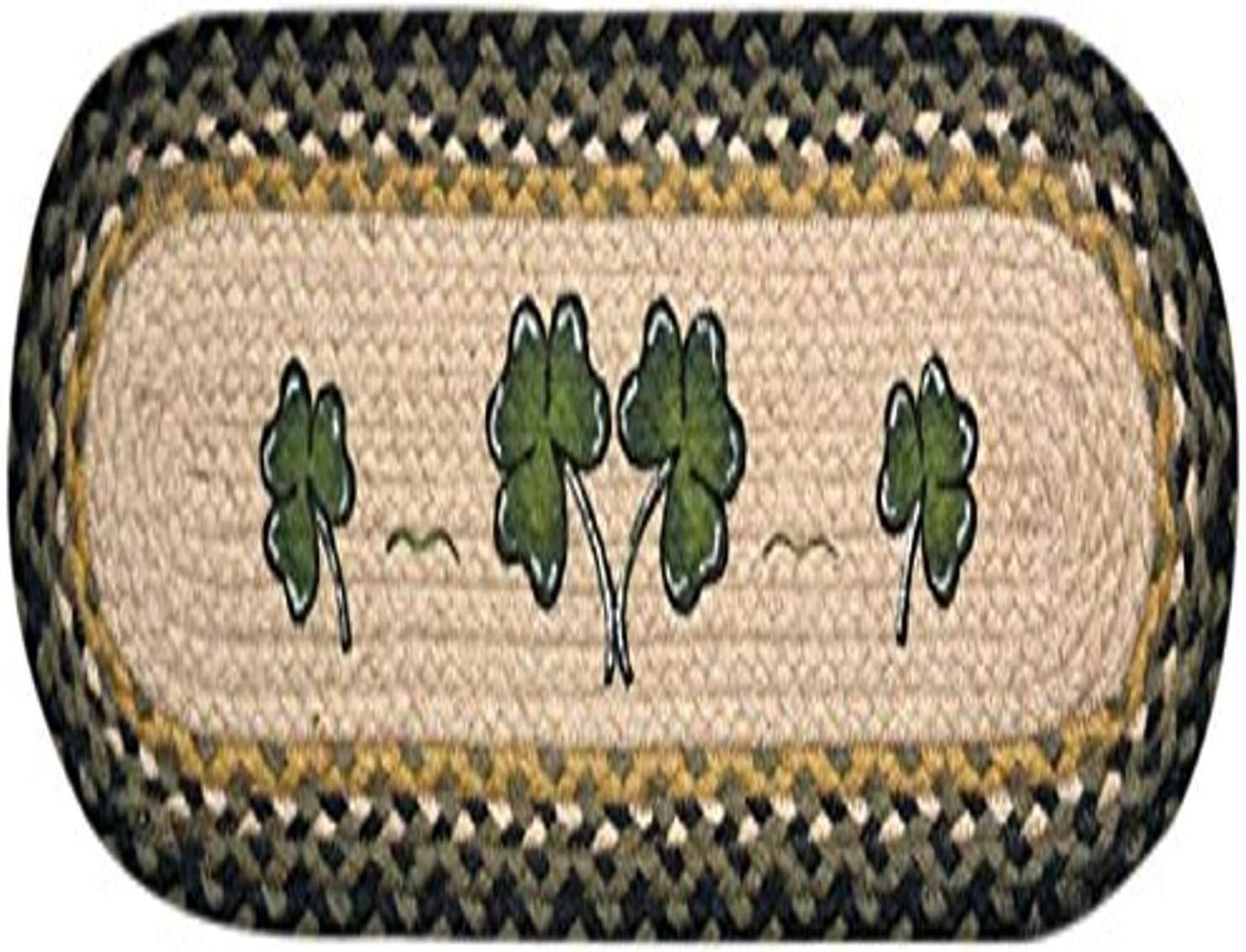 Earth Rugs Stairtread, 8.25 by 27", Green