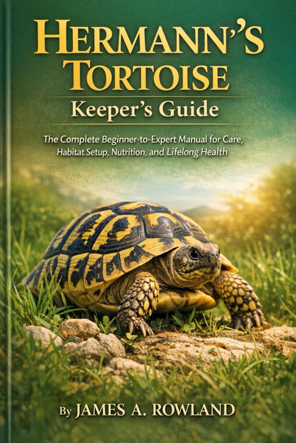 Hermann’s Tortoise Keeper’s Guide: The Complete Beginner-to-Expert Manual for Care, Habitat Setup, Nutrition, and Lifelong Health