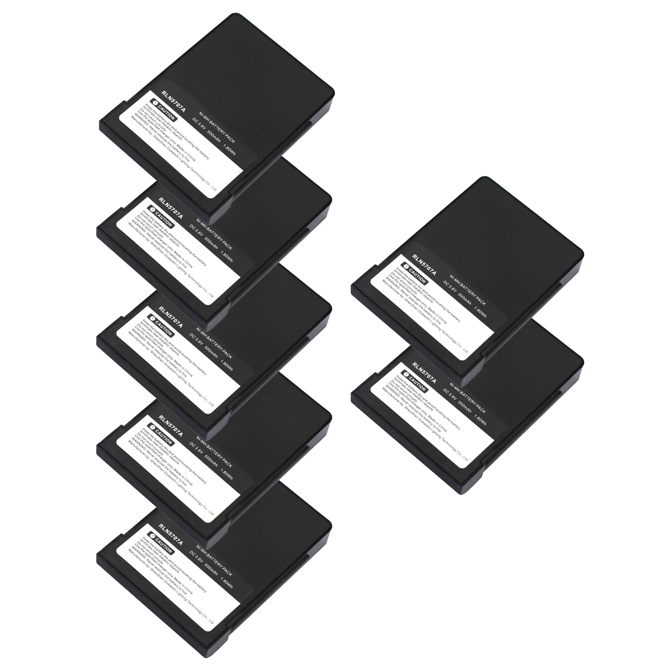 7 Pack RLN5707 Pager Replacement Battery Compatible with Minitor 5 Minitor V RLN5707A