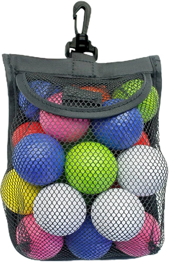 Amazon | ゴルフボールポーチ、ボール収納ネット - 多用途スポーツ