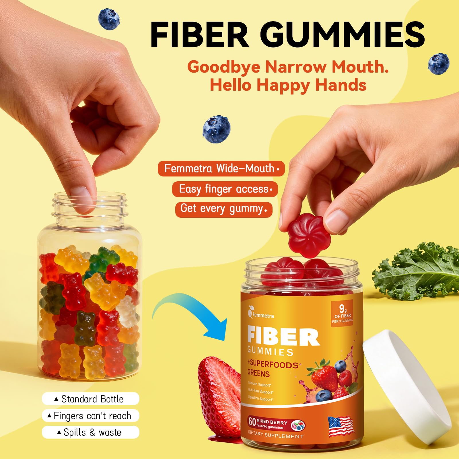 10-in-1 Prebiotic Fiber Gummies for Digestive Health & Regularity — Amazon image 7