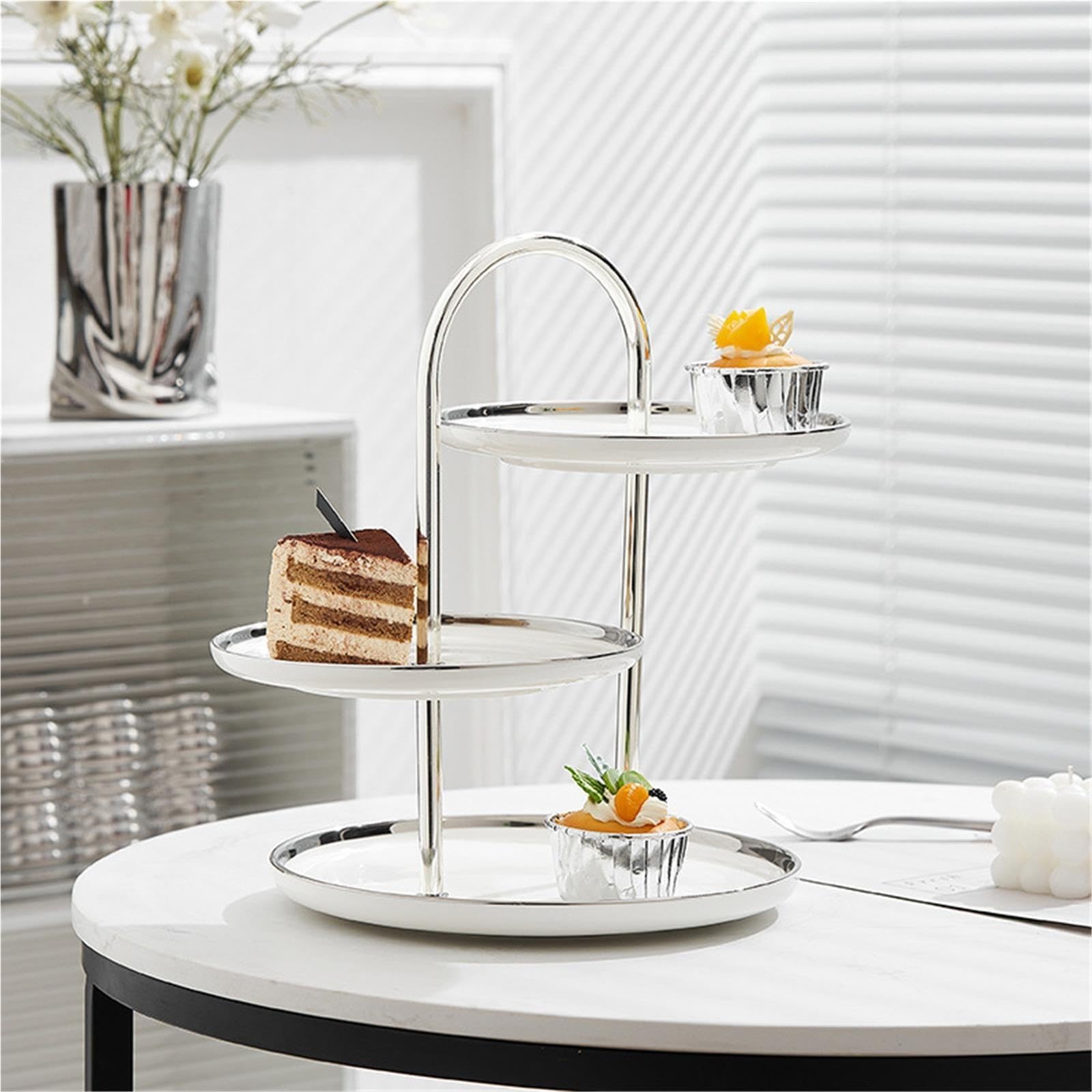 Présentoir De Décoration Table À Dessert 1 Pièce Pour Les Gâteaux