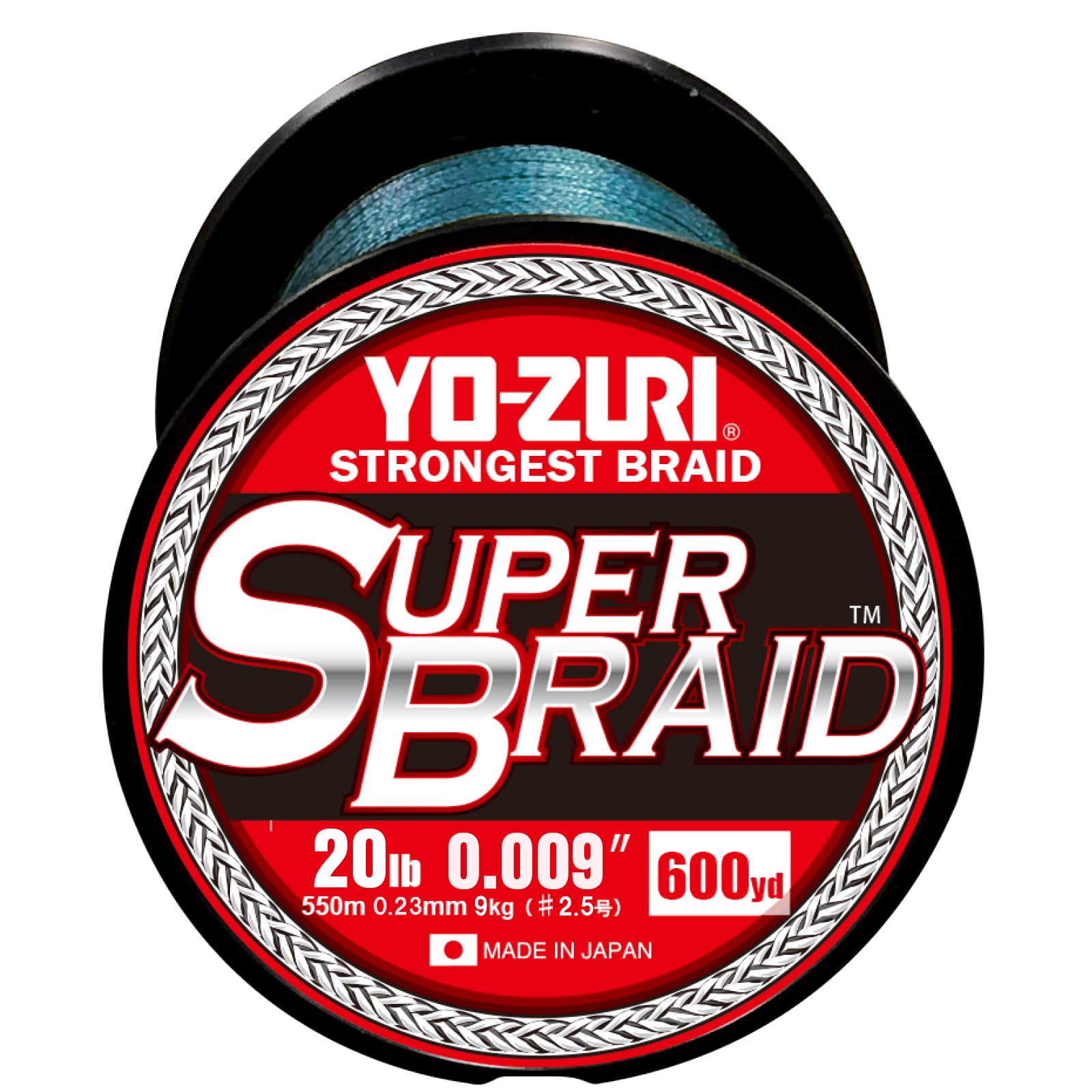 Tresse Yo-Zuri Superbraid 600m bleue pour vos sorties de pêche matinales - 4