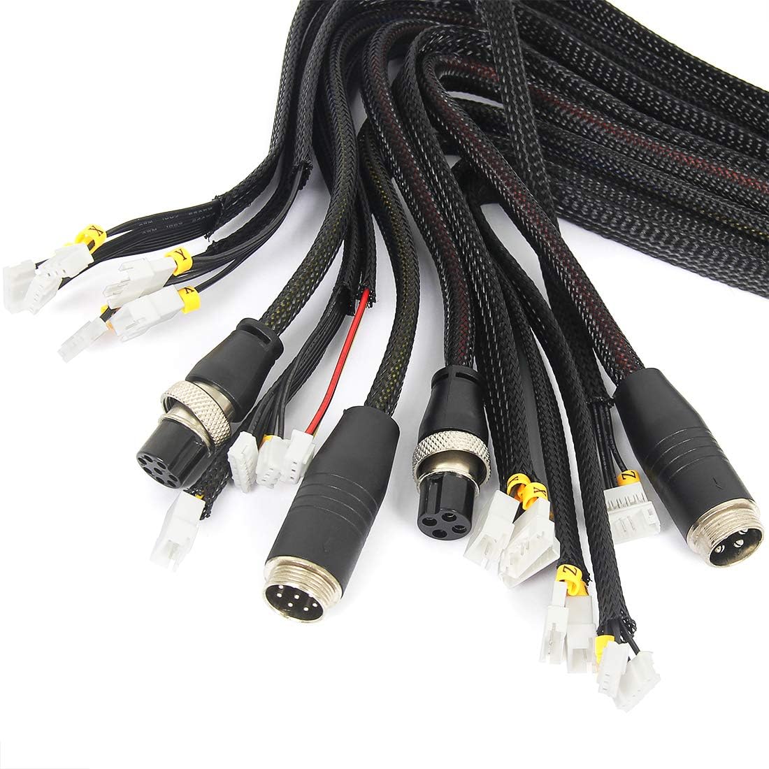 Bеѕt Dеаl 🛒 Wisamic Extension Cable Kits for Creality CR-10 CR-10S CR-10 400 CR-10 500 Series 3D Printer-1 Meter Onе-Dау Sаlе: Uр tо 60% оƒƒ Wisamic Extension Cable Kits for Creality CR-10 CR-10S CR-10 400 CR-10 500 Series 3D Printer-1 Meter