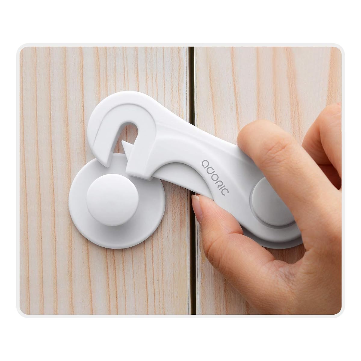Cabinet Locks - Adoric Child Safety Locks 4 Pack - Baby Safety Cabinet Locks -