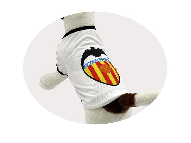 Foto 4 de 7 de Camiseta para Perro - Talla L- Valencia,Ropa para mascotas, Fútbol, Producto oficial (CyP Brands)