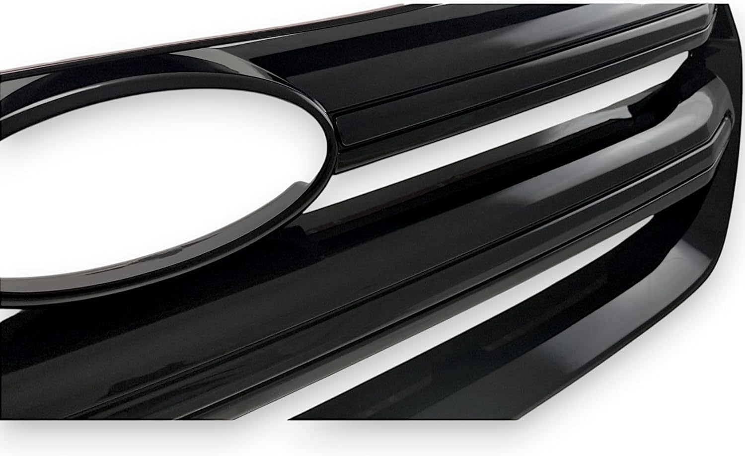 Chrome Delete Black Front Grille Overlay with Secure Adhesive Tape for 2017-2019 Ford Escape | Easy Installation - No Tools Needed | US Patented