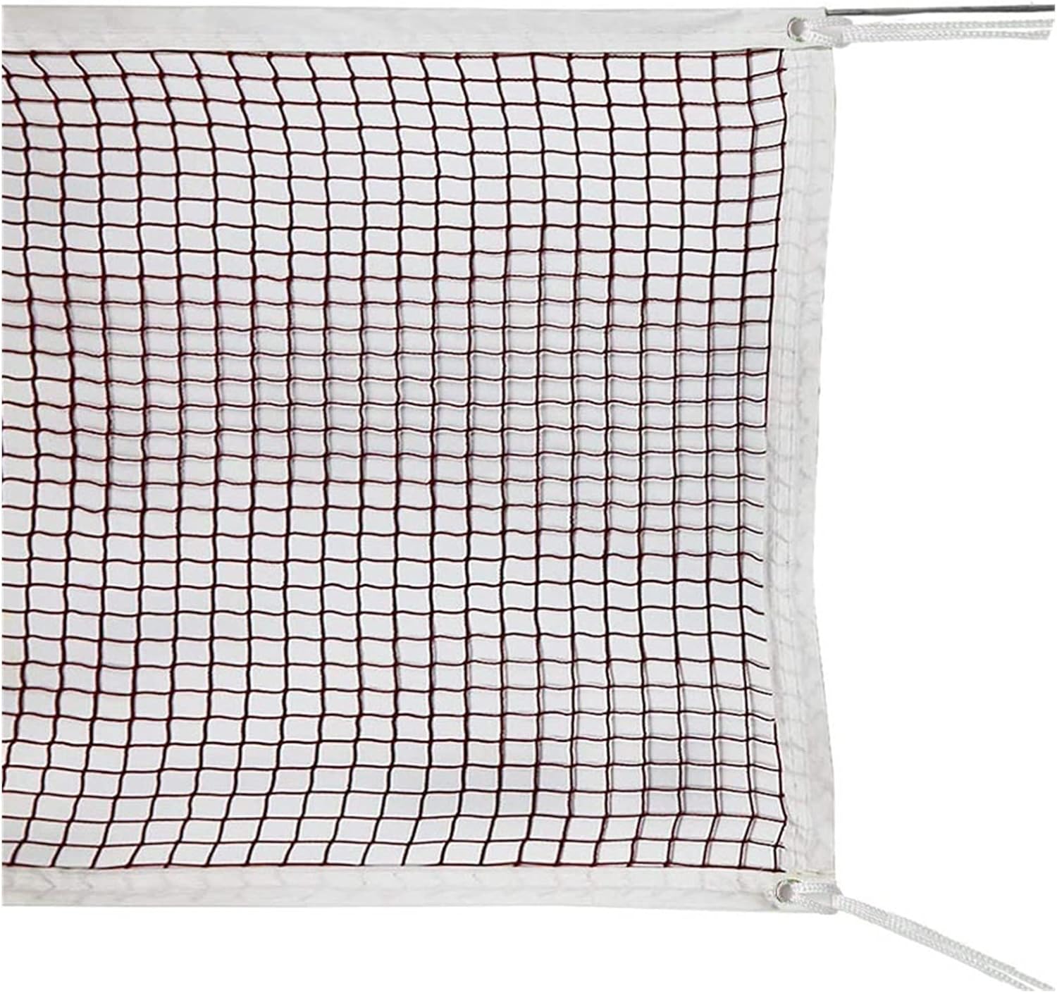 ZZSRJ Professional Sports Training Standard Badminton Net Volleyball Net 6.1mX0.75m Outdoor Tennis Net Badminton Training Tool (Color : Green)