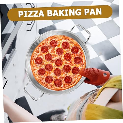 Miniatura 9 de KICHOUSE Amphora - Bandeja para hornear para pizza, suministros de panadería, bandeja para hornear pastelería, ollas coreanas para cocinar, bandeja