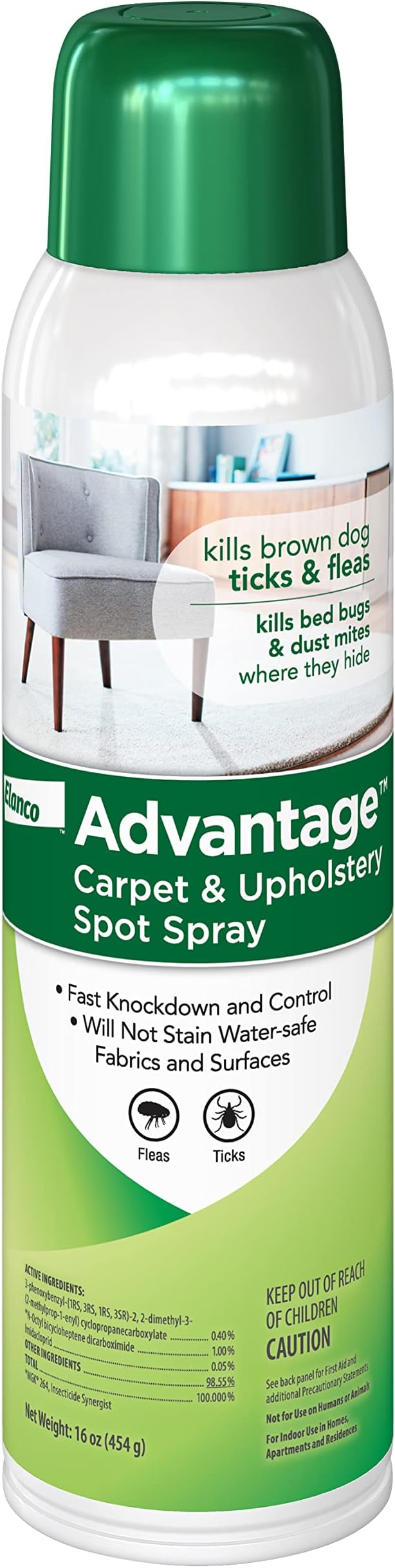 Advantage Flea, Tick and Bedbug Carpet and Upholstery Spot