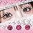 Losha Lashes Manga Lashes Natural Look Wispy False Eyelashes with Clear Band 10 Pairs Faux Mink Lashes Look Like Individual Cluster Lashes (Demon)