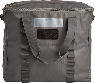 Vertx VTAC Stackable Storage Cube, Car Tactical Gear Carry Bag Organizer, Ammo, Mag, Clothing, Medical Storage Travel Carrying Containers, 25.5L Capacity, LG