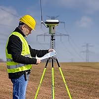 Vista 7 de AdirPro Trípode de poste de prisma de aluminio Trípode de poste de rango ajustable con abrazadera de liberación rápida para poste