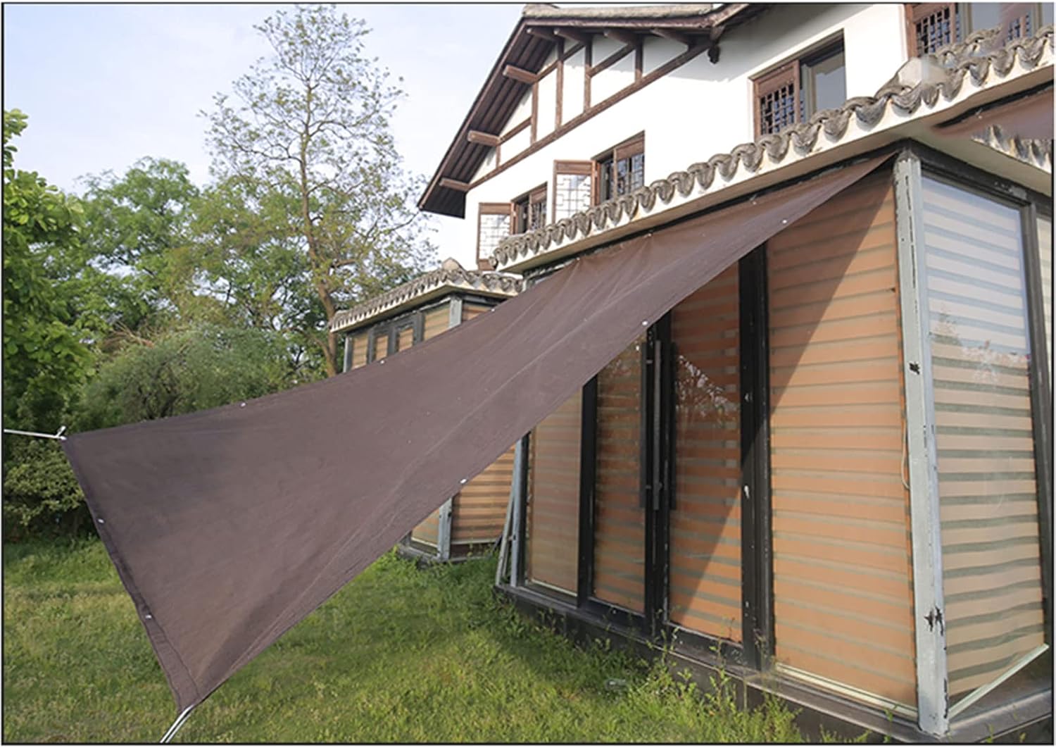 Shade Mesh,Garden Shade Sail,Sunblock Net,Outdoor Shade Curtain,90%-95% Anti-uv,Fabric Net,Customizable,Waterproof Tarp,Easy to Fold,1x2m/3.3x6.6ft
