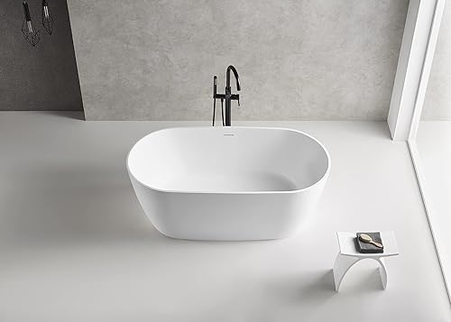 Miniatura 14 de Westbrass DF02043-62 Grifo de llenado de bañera independiente con ducha de mano, negro mate