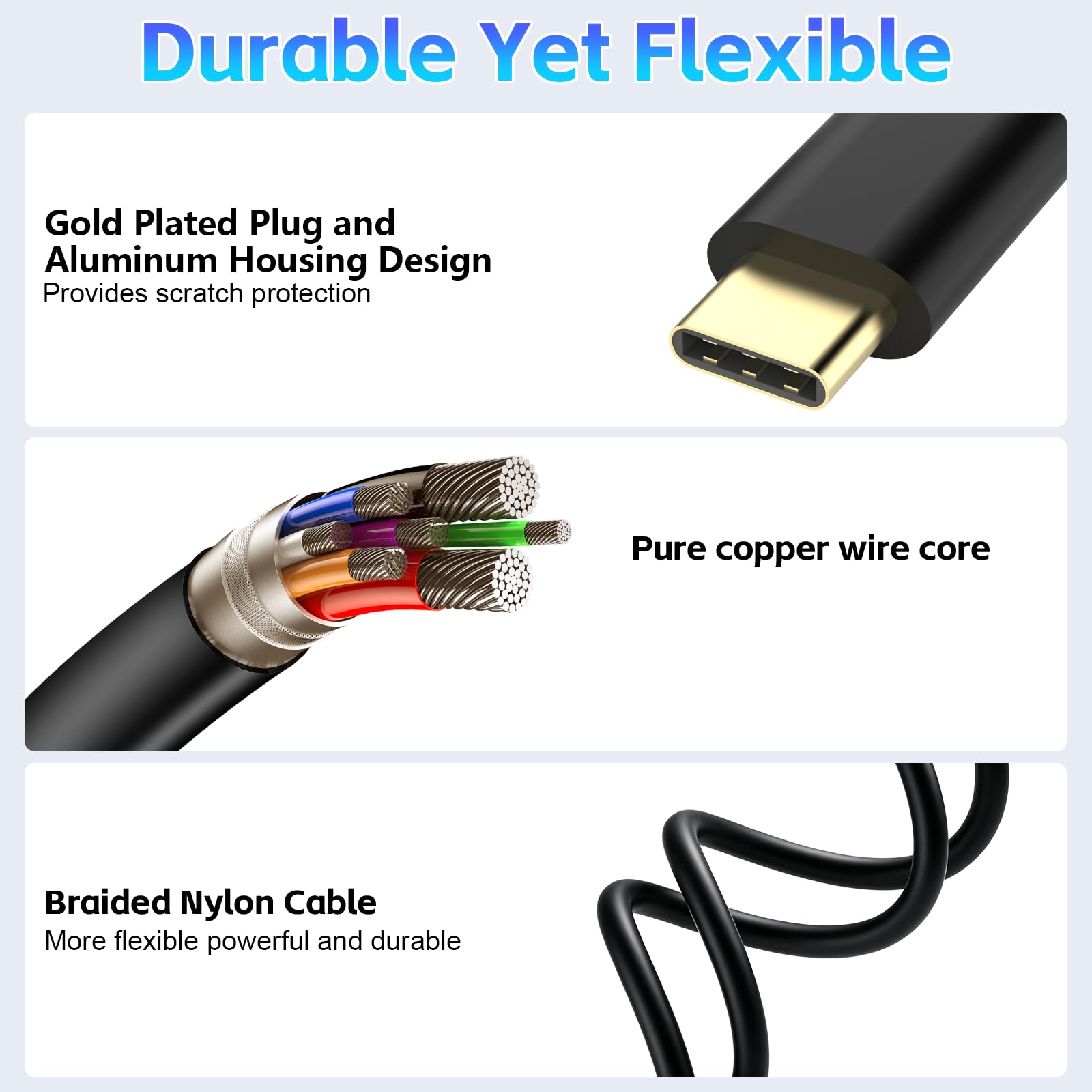 USB-C Verlängerungskabel, 20 cm, USB-C Typ C Stecker auf Buchse, USB 3.1 Verlängerung, kurzes Kabel für Nintendo Switch, MacBook und mehr, Schwarz Typ-C-Buchse auf Stecker.