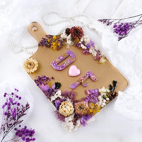 Miniatura 6 de LET'S RESIN Moldes de bandeja de resina de silicona, moldes de resina epoxi para tabla de cortar rectangular, moldes de silicona grandes para