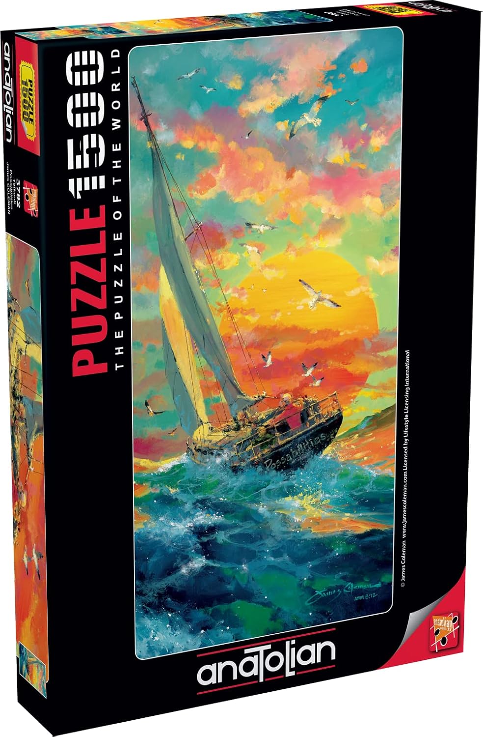 Anatolian Puzzle - Harbour Lights - 1500 Piece Jigsaw Puzzle #4564 (ANA4564)